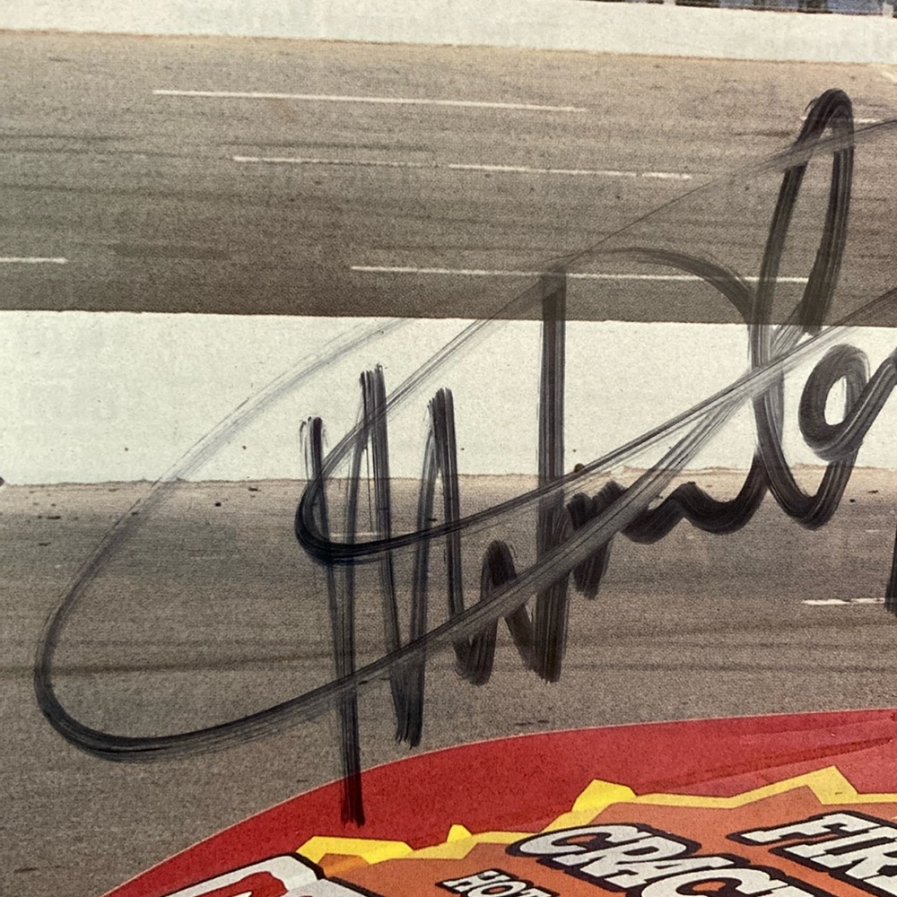 Autographed Mike Cope Racing Photo - Picture 3 of 6